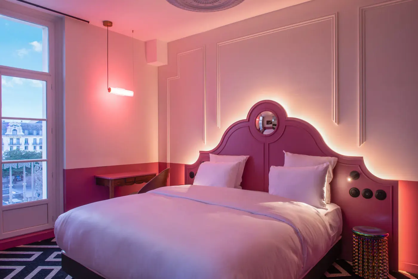 Une chambre de Labe, à Tours